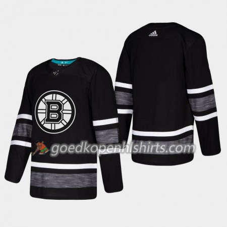 Boston Bruins Blank 2019 All-Star Adidas Zwart Authentic Shirt - Mannen